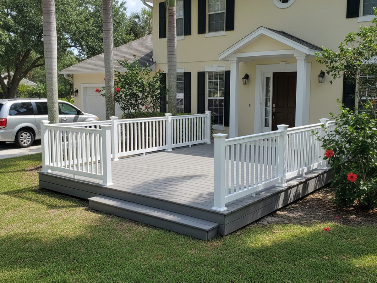 Deck Resurfacing completed by Pioneer Deck Co in Largo, FL
