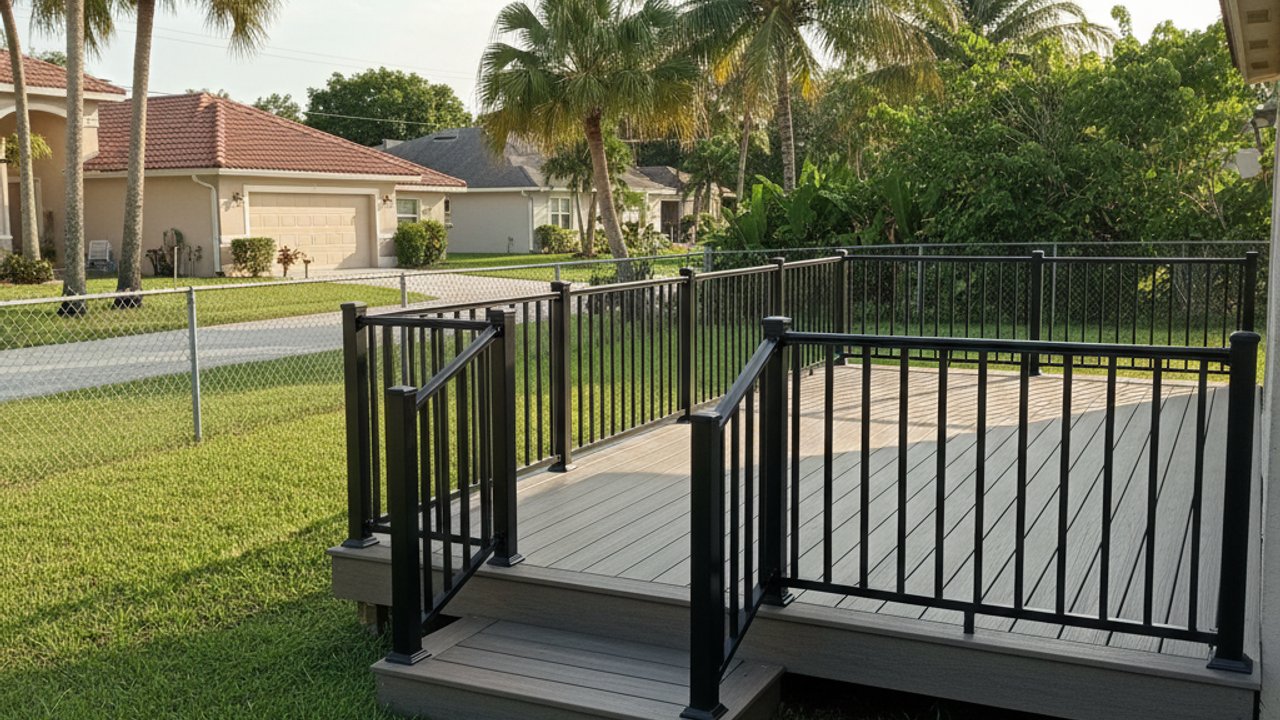 Composite Decking Installation completed by Pioneer Deck Co in St. Petersburg, FL