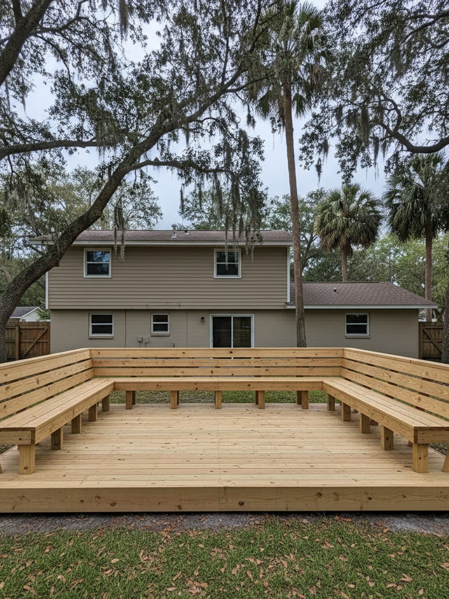 Deck Framing & Structural Repair completed by Pioneer Deck Co in Largo, FL